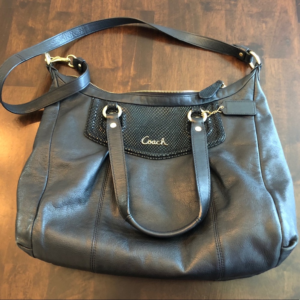 Coach Black Shoulder Bag